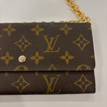 Load image into Gallery viewer, Authentic Louis Vuitton crossbody wallet - with shoulder chain
