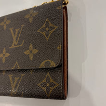 Load image into Gallery viewer, Authentic Louis Vuitton crossbody wallet - with shoulder chain
