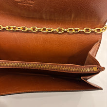 Load image into Gallery viewer, Authentic Louis Vuitton crossbody wallet - with shoulder chain

