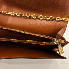 Load image into Gallery viewer, Authentic Louis Vuitton crossbody wallet - with shoulder chain
