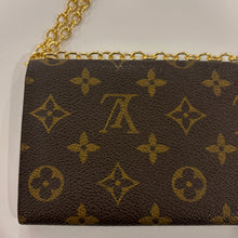 Load image into Gallery viewer, Authentic Louis Vuitton crossbody wallet - with shoulder chain
