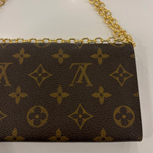 Load image into Gallery viewer, Authentic Louis Vuitton crossbody wallet - with shoulder chain
