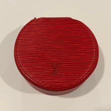 Load image into Gallery viewer, Authentic pre loved Louis Vuitton leather jewelry case - larger
