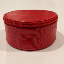 Load image into Gallery viewer, Authentic pre loved Louis Vuitton leather jewelry case - larger
