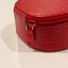 Load image into Gallery viewer, Authentic pre loved Louis Vuitton leather jewelry case - larger
