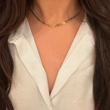 Load image into Gallery viewer, Authentic repurposed Gucci logo necklace
