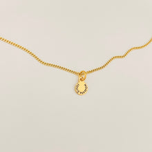 Load image into Gallery viewer, Authentic repurposed Louis Vuitton engraved mini necklace
