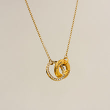 Load image into Gallery viewer, Authentic repurposed Cartier crystal necklace
