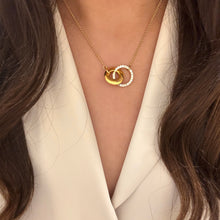 Load image into Gallery viewer, Authentic repurposed Cartier crystal necklace
