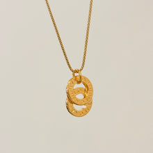 Load image into Gallery viewer, Authentic repurposed double Bvlgari necklace

