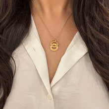 Load image into Gallery viewer, Authentic repurposed double Bvlgari necklace
