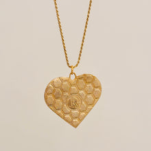 Load image into Gallery viewer, Authentic repurposed Dior heart necklace - medium size
