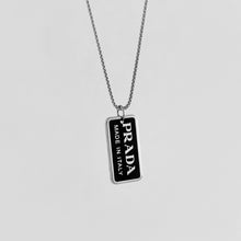 Load image into Gallery viewer, Authentic repurposed Prada necklace

