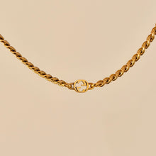 Load image into Gallery viewer, Authentic repurposed Gucci logo necklace
