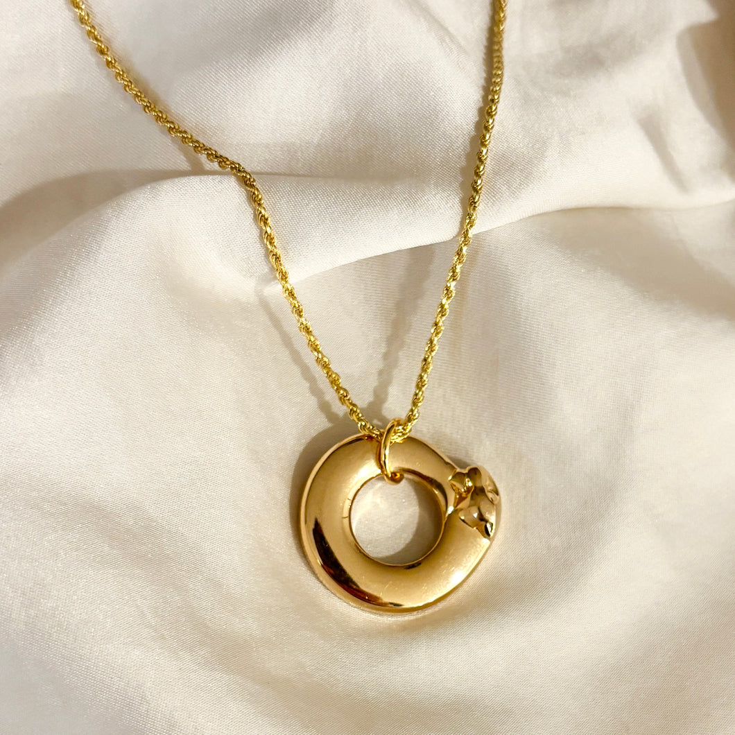 Authentic repurposed Cartier Panthère necklace